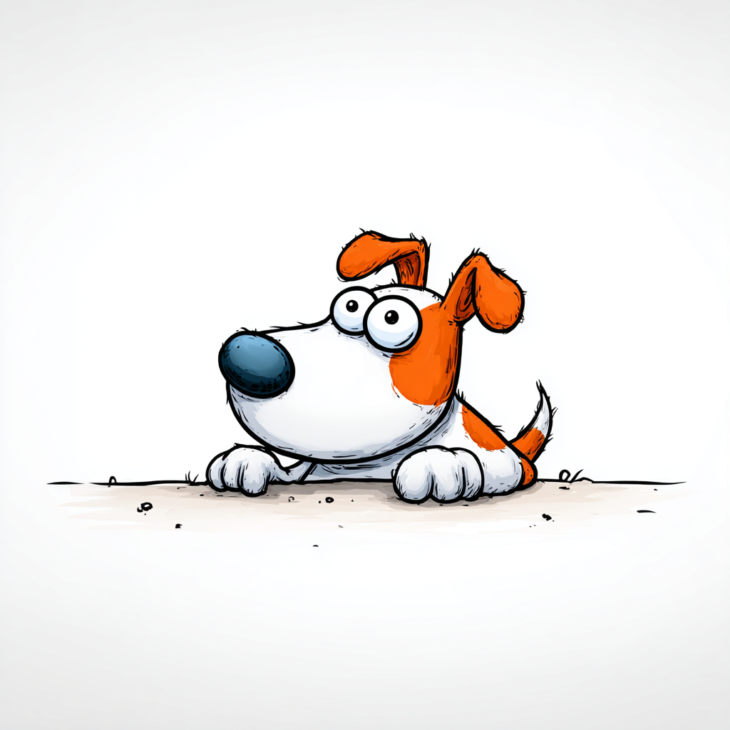 Puppy face with floppy ears and big eyes clean ve, dog clipart