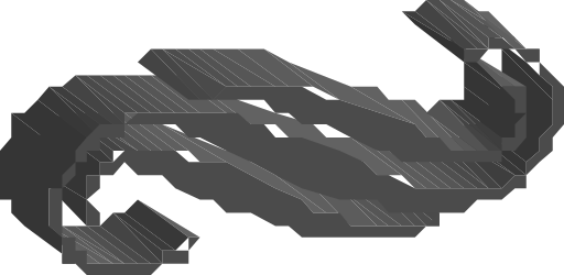 Black and White Borders and Bars Elegant Clipart Design