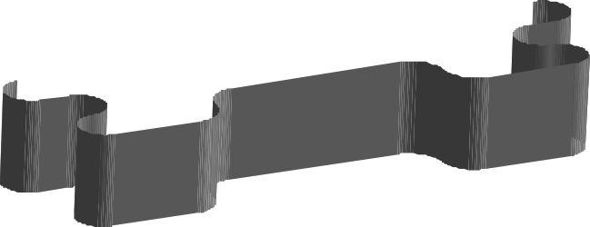 Black and White Building Clipart  Unique Borders and Bars Design