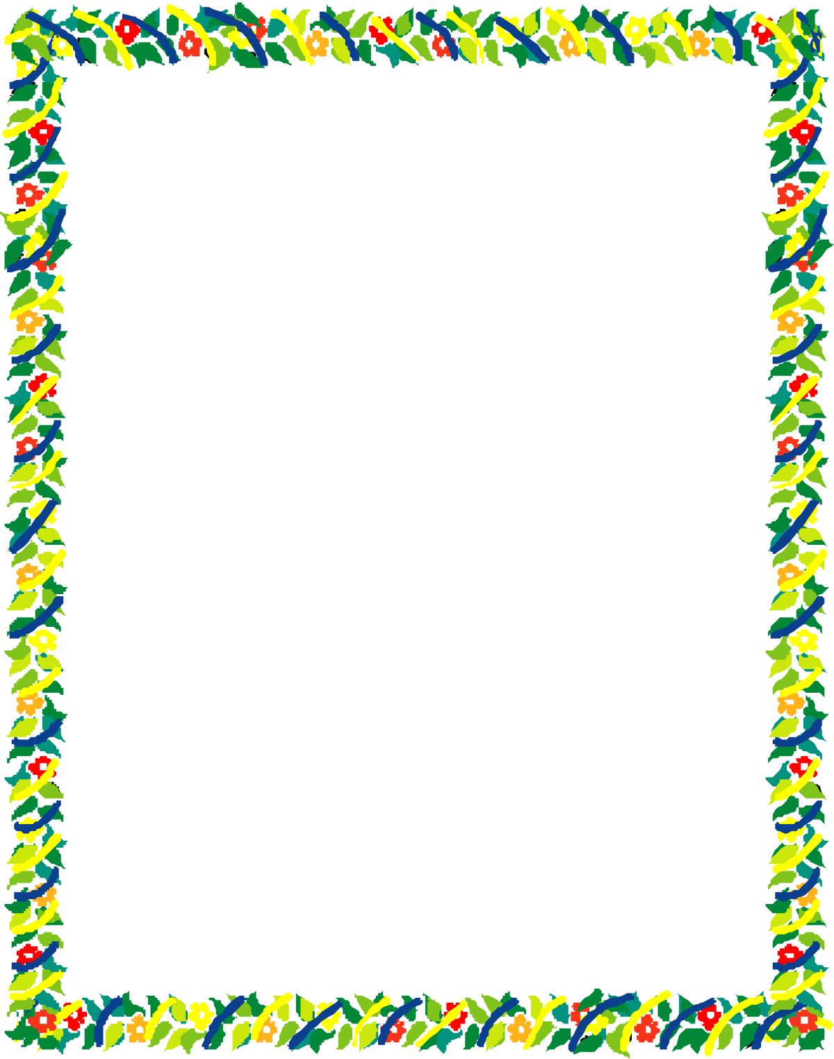 Christmas Holly Border Clipart with Festive Frames for Holiday Design