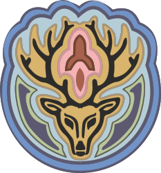 Deer Head Clipart - Stunning Antler Design for Your Projects