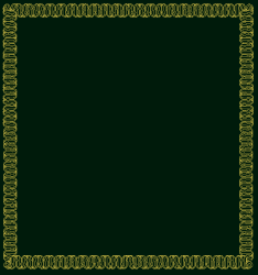 Decorative Square Frame Clipart for Creative Borders and Designs