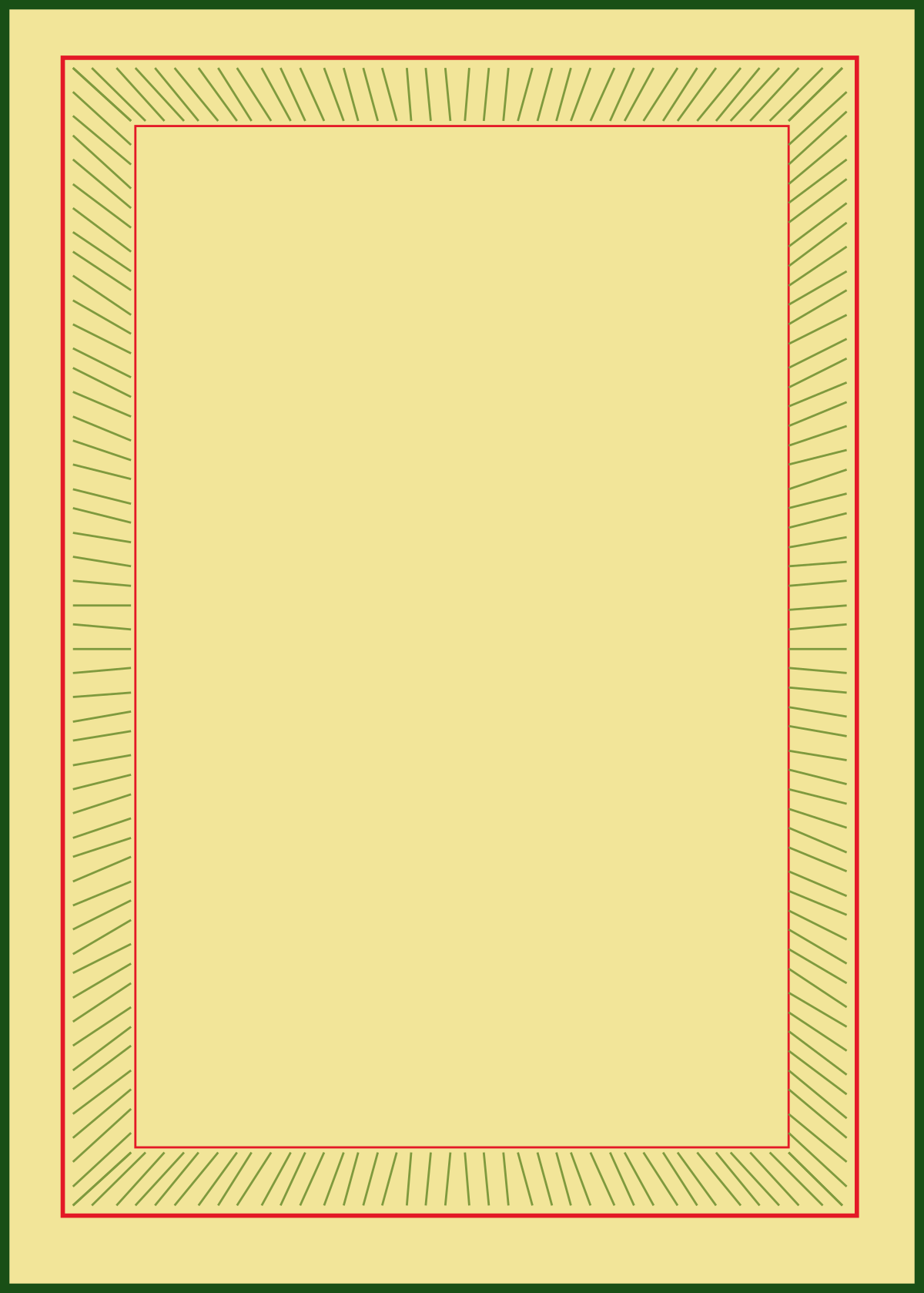 Red Border Clipart Square Frame for Creative Designs