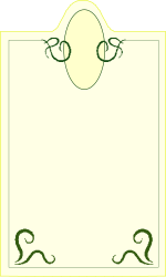 Blank Paper with Scroll and Clipart Frames for Creative Borders