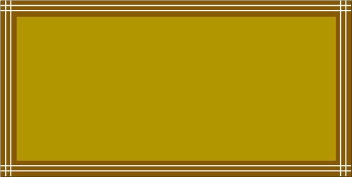 Brown Square Frame with White Border Clipart for Stylish Borders and Bars