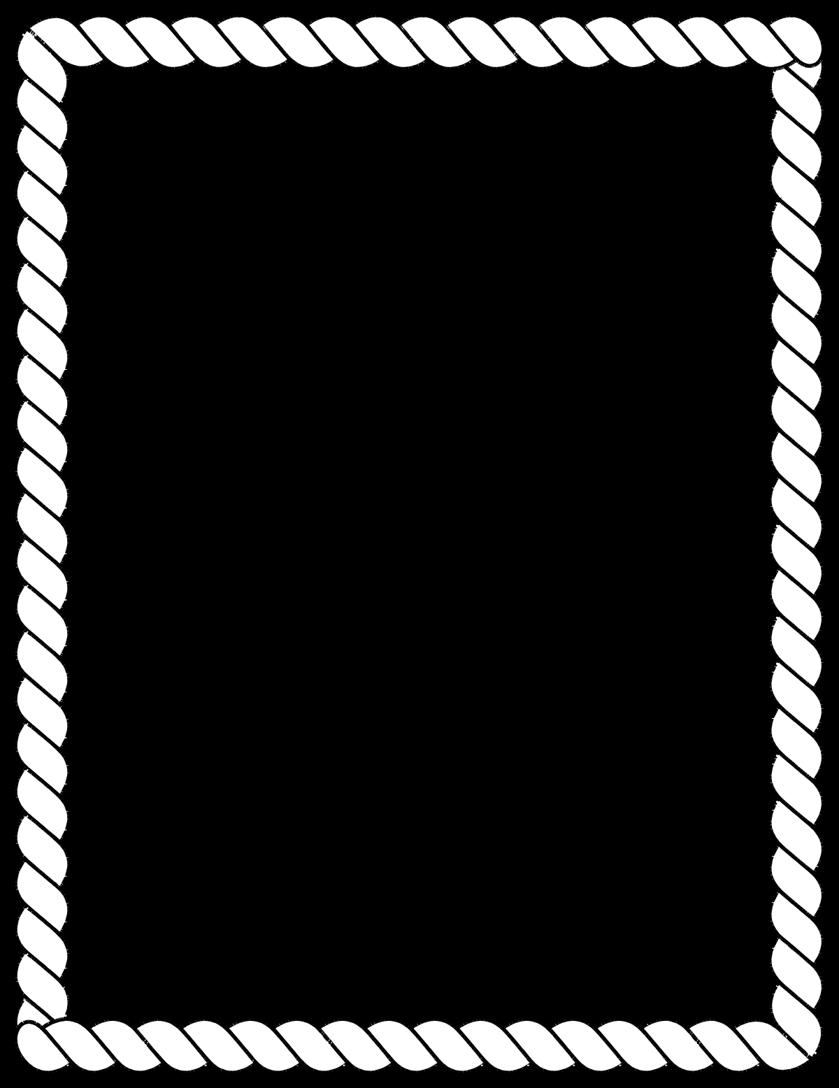 rope frame png png clip art png transparent Rope Frame PNG: Creative Borders and Frames for Clipart Designs