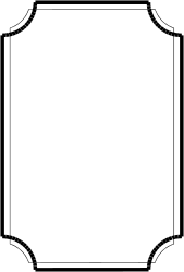 Black and White Frame Clipart - Elegant Border Design