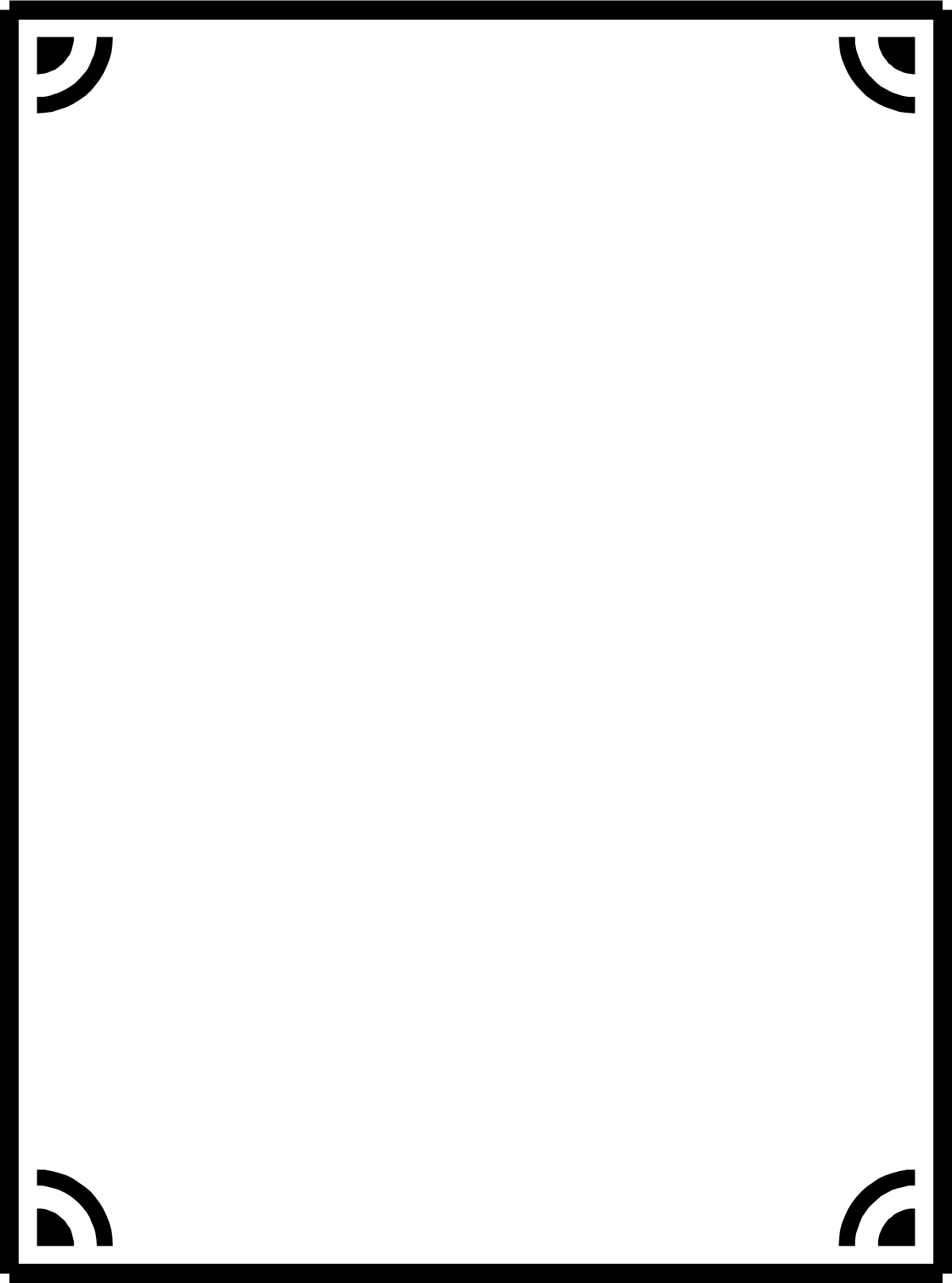 Square Frame Clipart with Stylish Borders - Perfect for Creative Projects