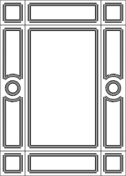 Black and White Square Frame Clipart - Elegant Borders for Creative Projects