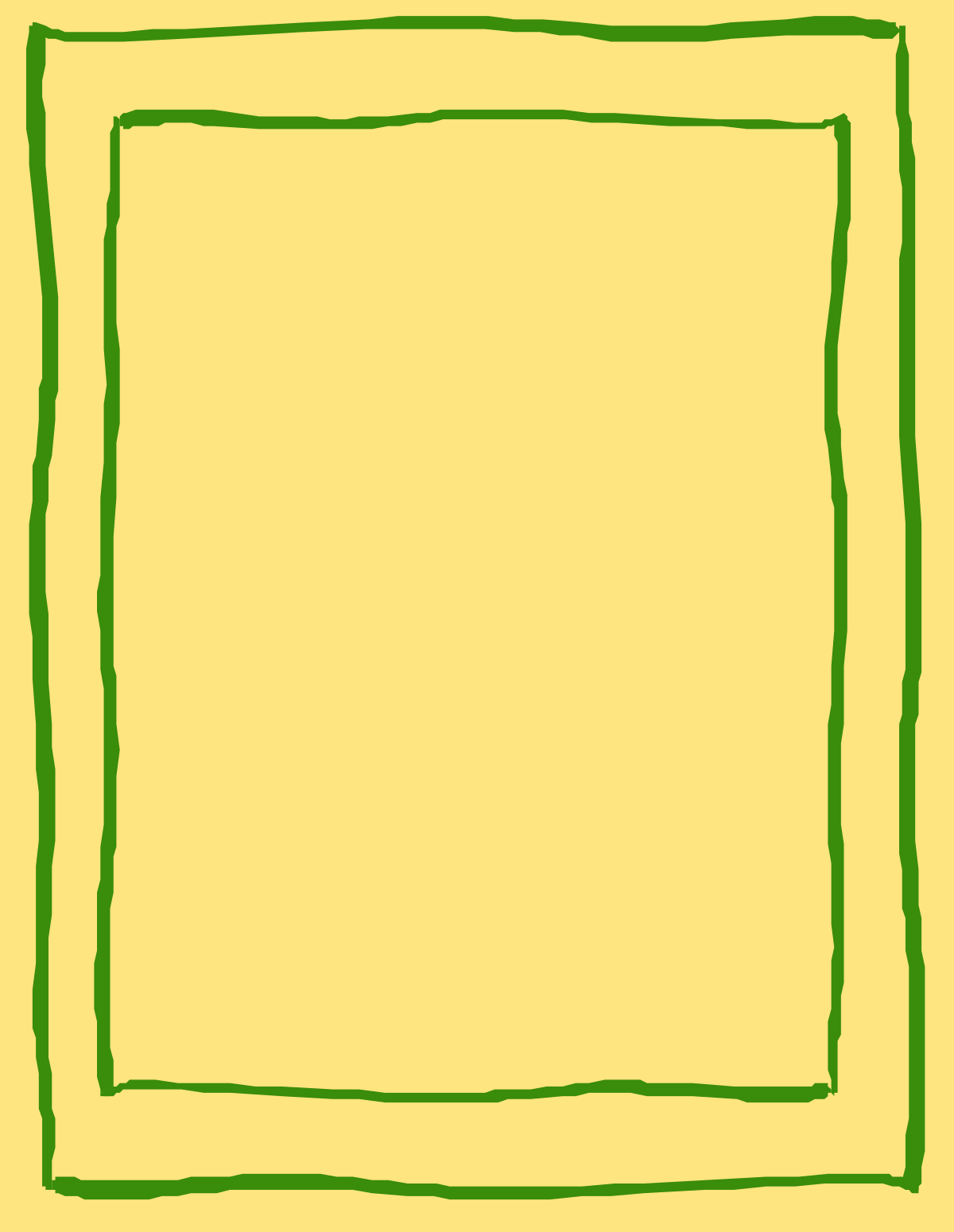 a square frame with a green border clip art png transparent Green Border Square Frame Clipart for Creative Design
