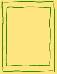 Green Border Square Frame Clipart for Creative Design