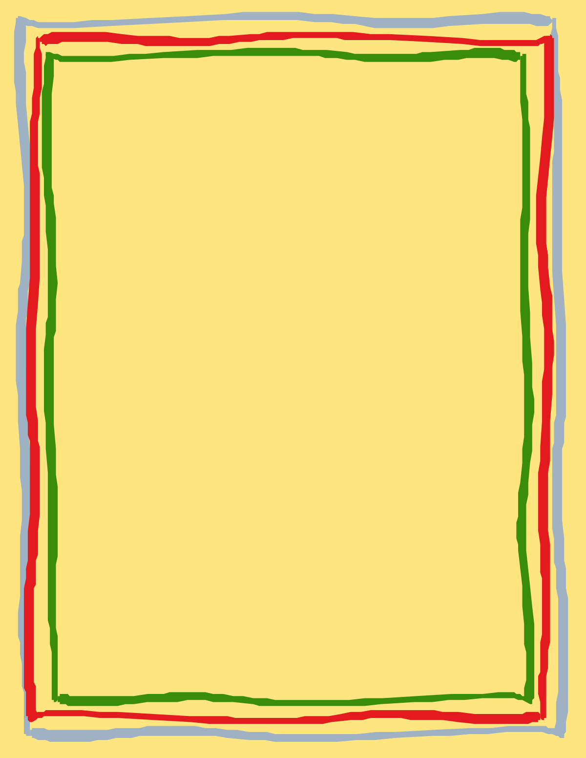 a square with a red and green border clip art png transparent Vibrant Square Clipart with Red and Green Borders - Perfect for Creative Frames