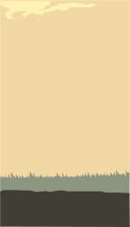 Borders and Frames: Elegant Brown and Black Sky Clipart