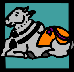 Dog with Ball in Mouth Clipart for Fun and Playful Designs