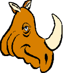 Brown Goat Clipart with White and Black Nose for Versatile Use