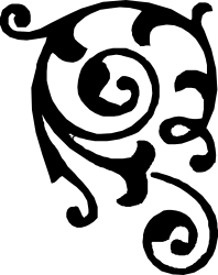 Moon Clipart: Elegant Black and White Illustration for Creative Projects