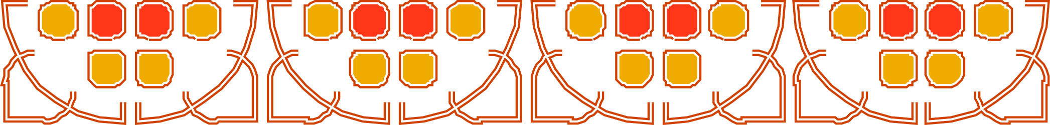 Black Background with Orange and Yellow Stripes Clipart Design