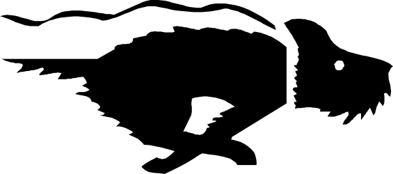 Black and White Silhouette of a Man - Versatile Clipart for Your Projects