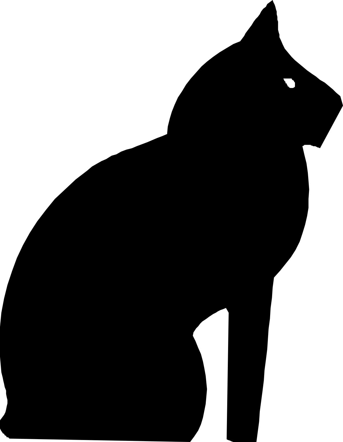 Black Background with White Circle - Versatile Clipart for Modern Design