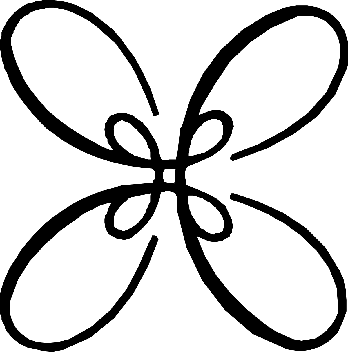 a black and white logo with a butterfly clip art png transparent Black and White Butterfly Clipart Logo - Elegant Borders and Corners