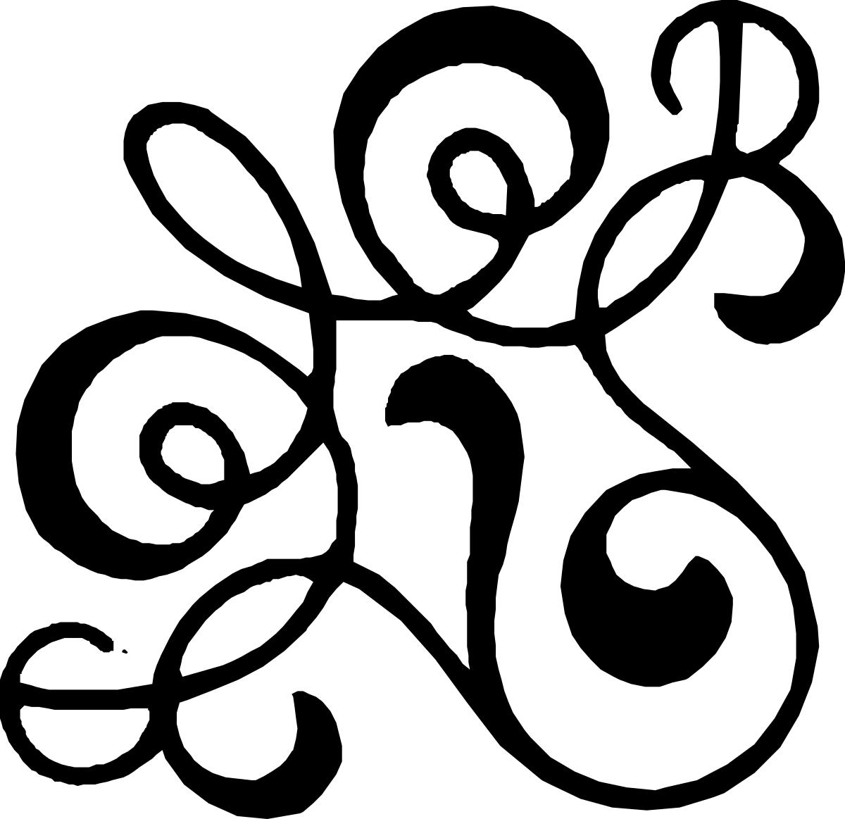 the logo for the chinese language clip art png transparent Chinese Language Clipart Logo - Elegant Borders and Corners Designs