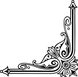 Arabic Calligraphy Borders and Corners Clipart Collection