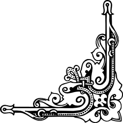 Elegant Arabic Calligraphy Borders and Corners Clipart for Creative Projects