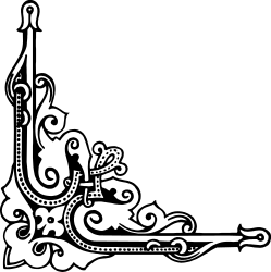Arabic Calligraphy Borders & Corners Clipart - Elegant Designs for Unique Art