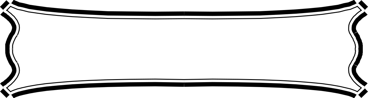 Blank Sign with Black Background - Business Borders Clipart