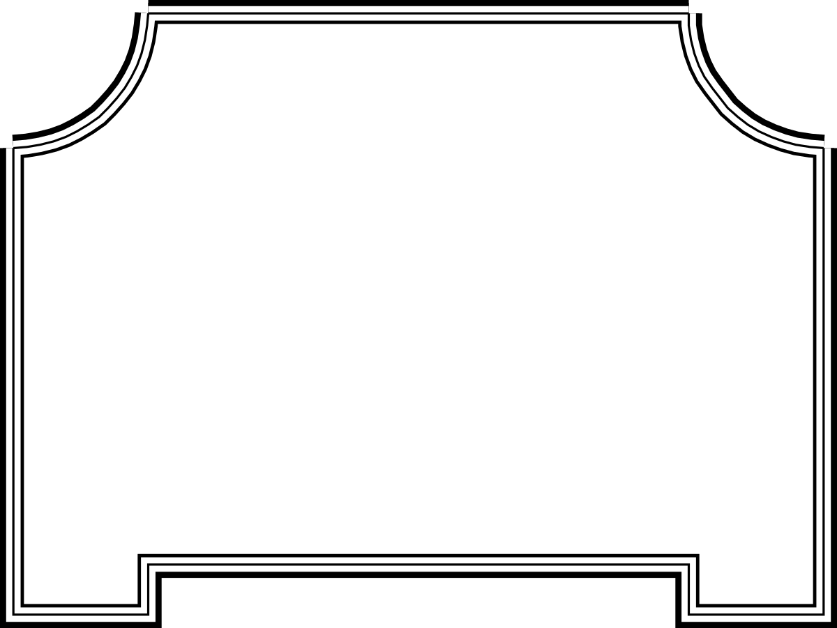 Blank Sign with White Background - Versatile Clipart for Business Borders