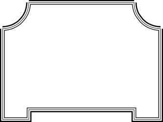 Blank Sign with White Background - Versatile Clipart for Business Borders