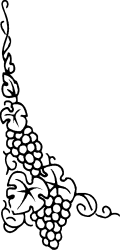 Black and White Silhouette of a Tree - Elegant Borders and Corners Clipart
