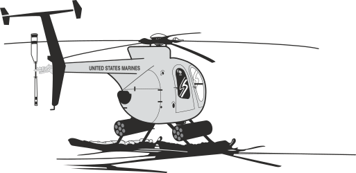 Helicopter with Man Standing: Dynamic Clipart for Versatile Use