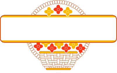 Flower and Heart Sign Clipart - Decorative Borders for Versatile Use