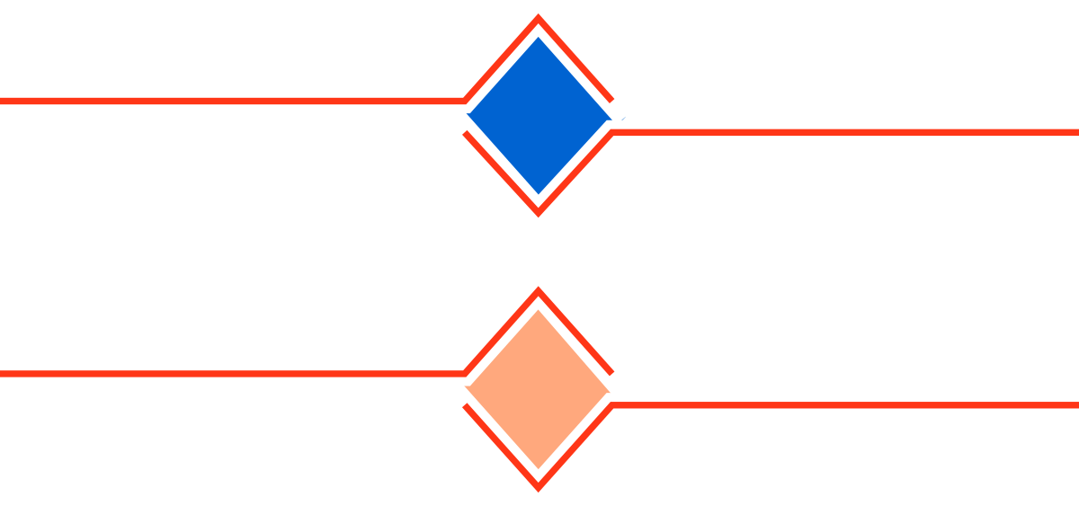 Red, White and Blue Arrows Clipart - Borders and Bars Design