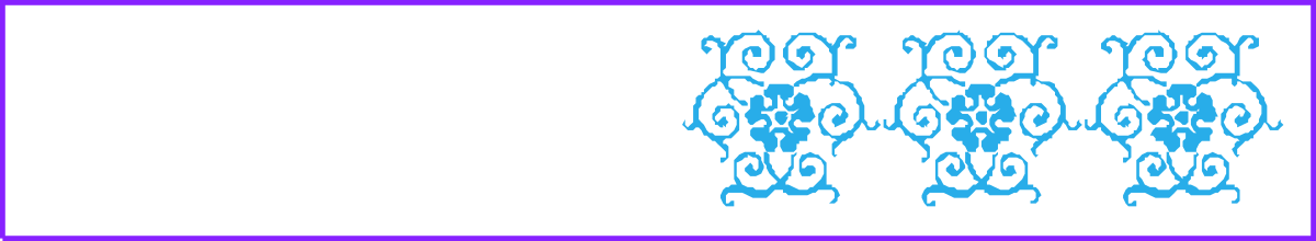 Stylish Blue and Black Borders Clipart for Creative Designs