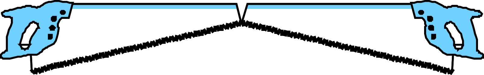 Blue Car Clipart - Front View with Borders & Bars