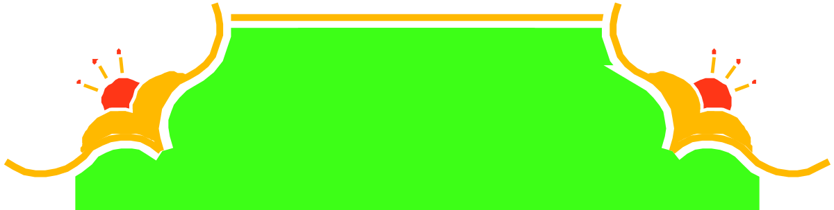 Dynamic Green and Yellow Basketball Jersey with Flames Clipart