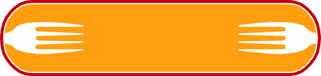 Vibrant Red and Yellow Striped Car Clipart for Creative Designs
