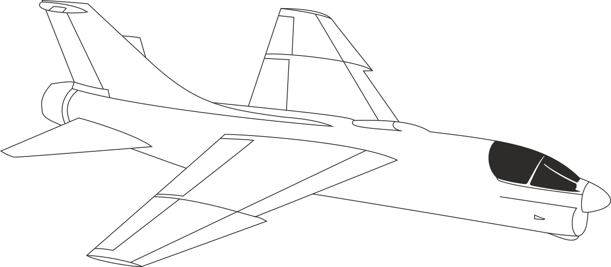 Jet Flying in the Air - High-Quality Clipart for Your Projects