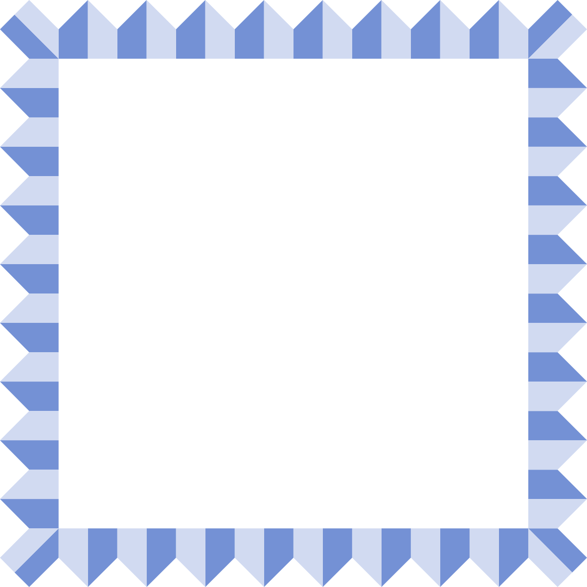 a square frame with a blue border clip art png transparent Square Frame Clipart with Blue Border - Versatile Design for Creative Projects