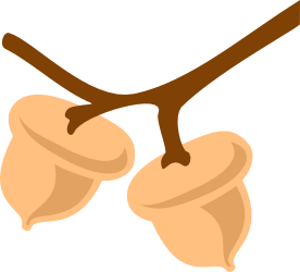 Brown Cotton Pair Clipart - Versatile Textile Illustrations