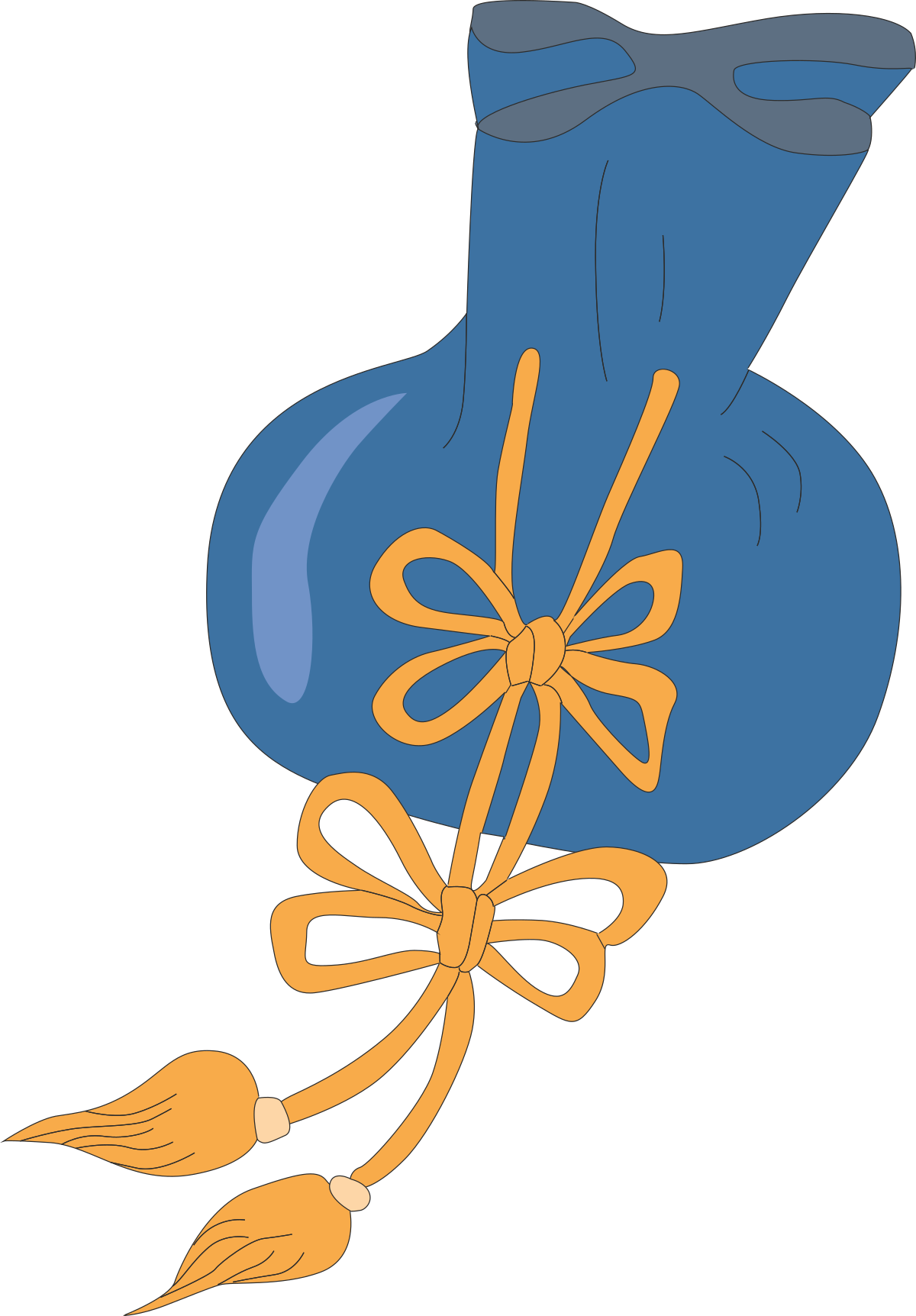 a blue hat with a bow and a bow clip art png transparent Blue Hat with Bow Clipart - Elegant Bow Accessory Design