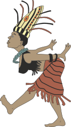 Dancing Man in Hat and Skirt - Dynamic Clipart for Creative Projects