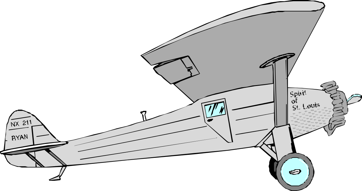 Small Propeller Plane Clipart for Dynamic Visuals