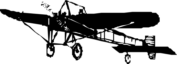 Black and White Skateboarder Clipart - Dynamic Action Scene