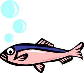 Fish with Bubbles Clipart for Vibrant Designs