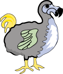 Cartoon Chicken Clipart with Yellow Beak - Fun and Playful Graphics