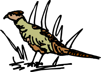 Flying Bird with Spread Wings Clipart - Perfect for Nature Themes