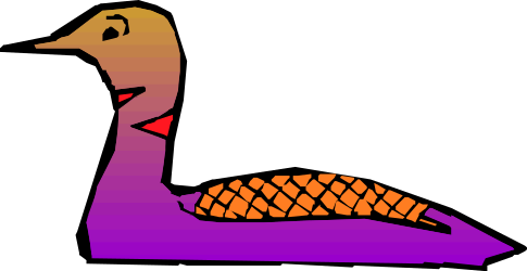 Duck in a Tie Clipart - Fun and Quirky Illustrations